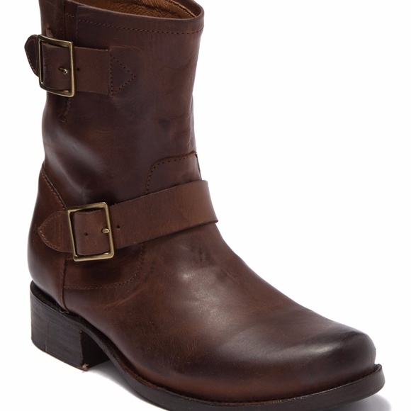 Frye Shoes - Frye Vicky Engineer Leather Boot